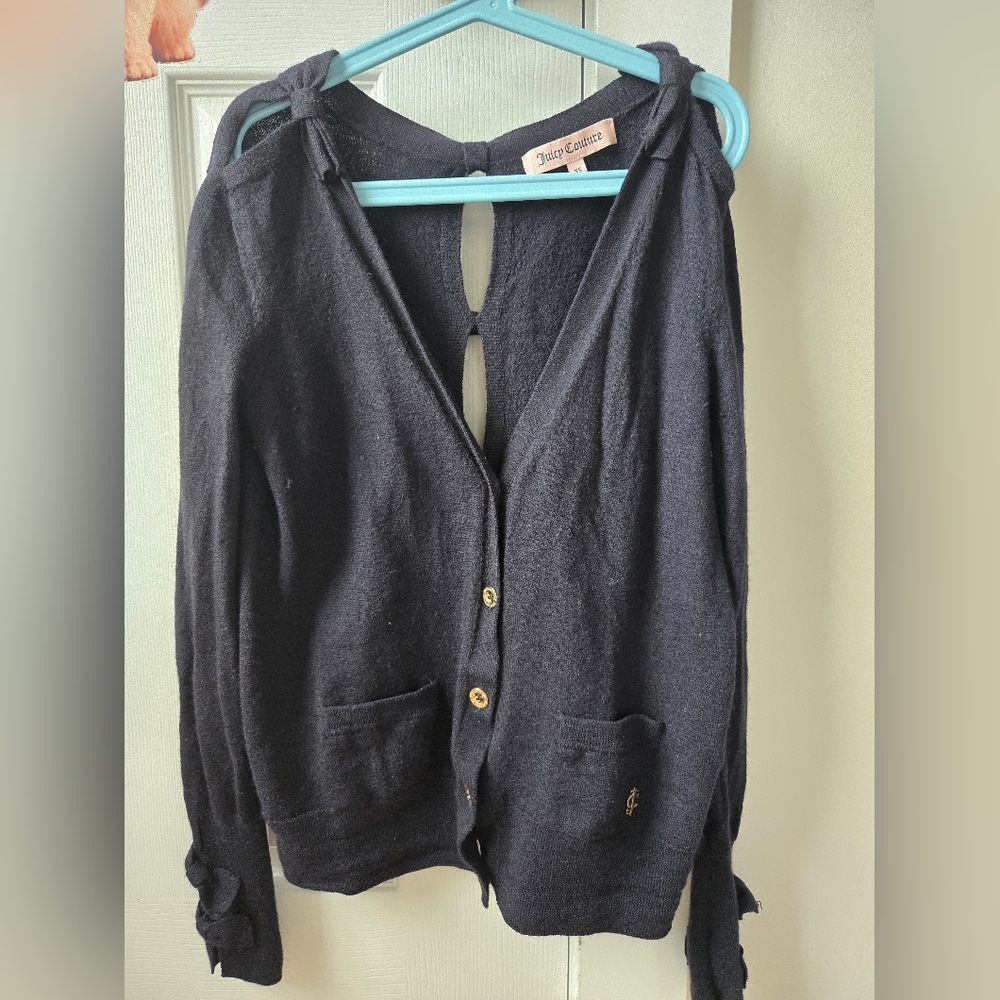 Juicy Couture Navy Women's Cardigan